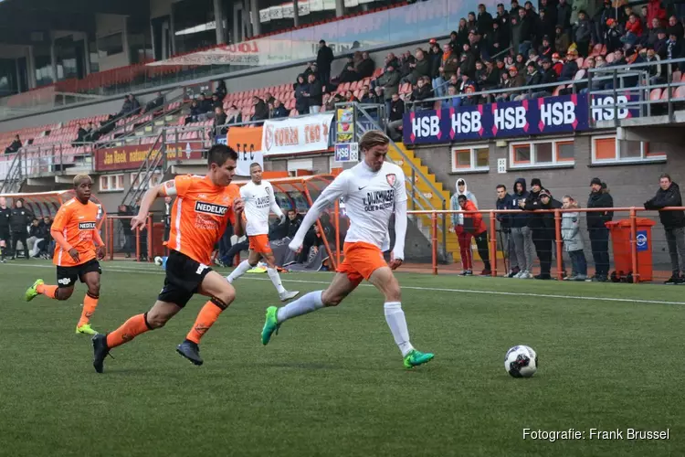 Jong FC Volendam en TEC delen punten in topper