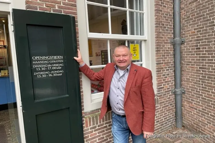 Jurriaan de Mol waarnemend directeur Flipje en Streekmuseum