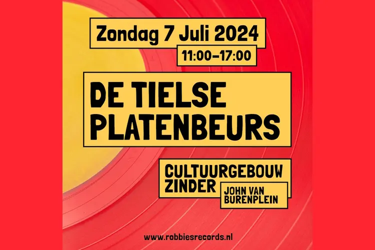 De Tielse Platenbeurs - zondag 7 juli 2024, John van Burenplein